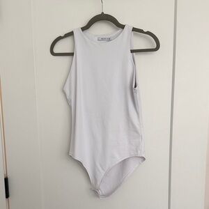 ReoRia Classic White Tank Bodysuit